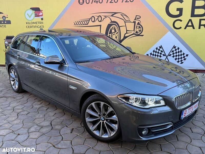 Gri Utilizat 2014 BMW 520 Break | 11.990 EUR (Preț bun) - Imagine 1/4