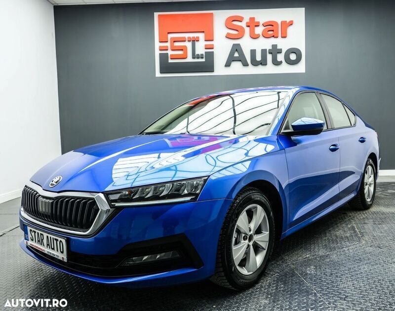Albastru Utilizat 2021 Skoda Octavia Style Berlinǎ | 12.990 EUR (Preț OK) - Imagine 1/4