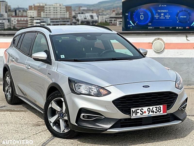 Culoareargint Utilizat 2022 Ford Focus Active X Break | 11.499 EUR (Preț bun) - Imagine 1/4