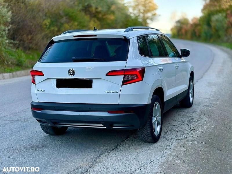 Second-hand Skoda Karoq Style 115 CP (84 kW) 2018 Culoarealb SUV