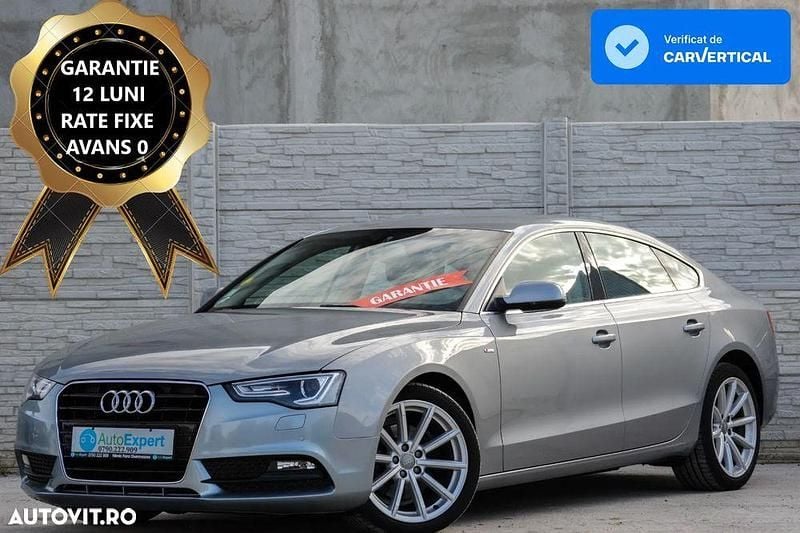 Culoaregri Utilizat 2016 Audi A5 Sportback Ambition Hatchback | 14.980 EUR (Super Preț) - Imagine 1/4