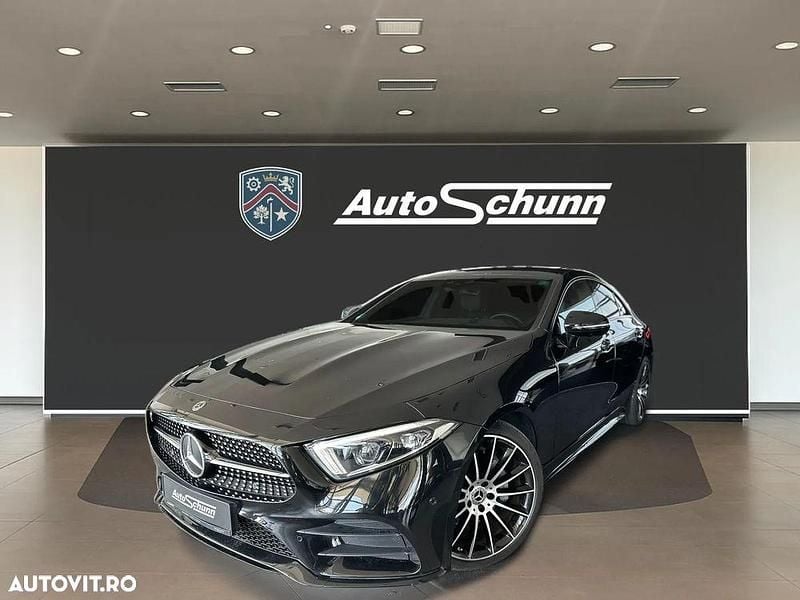 Negru Utilizat 2021 Mercedes CLS220 AMG line Coupe | 43.548 EUR - Imagine 1/4