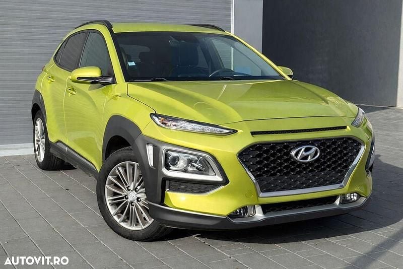 Second-hand Hyundai Kona Premium 136 CP (100 kW) 2019 Culoareverde SUV