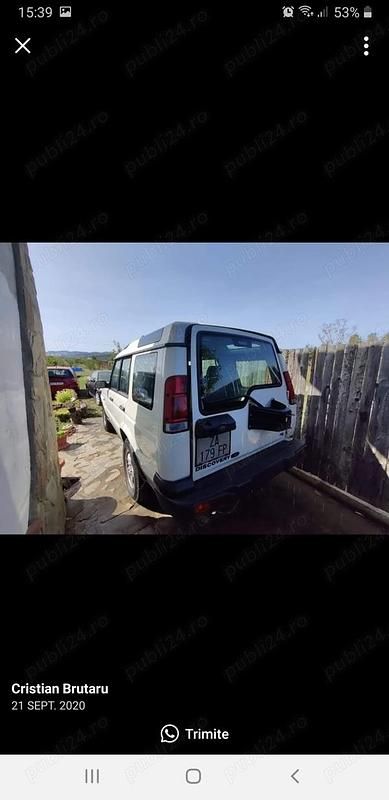 Alb Utilizat 2001 Land Rover Discovery 2 SUV | 4.000 EUR - Imagine 1/4