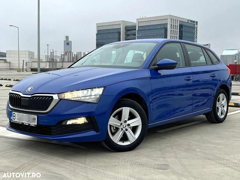 Culoarealbastru Utilizat 2020 Skoda Scala Style Hatchback | 14.450 EUR (Preț OK) - Imagine 1/4