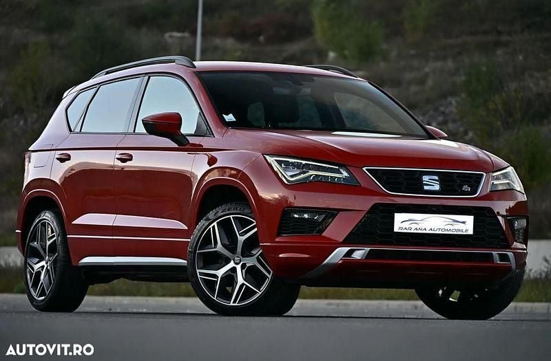 Culoarerosu Utilizat 2019 Seat Ateca 4Drive SUV | 18.898 EUR (Puțin scump) - Imagine 1/4
