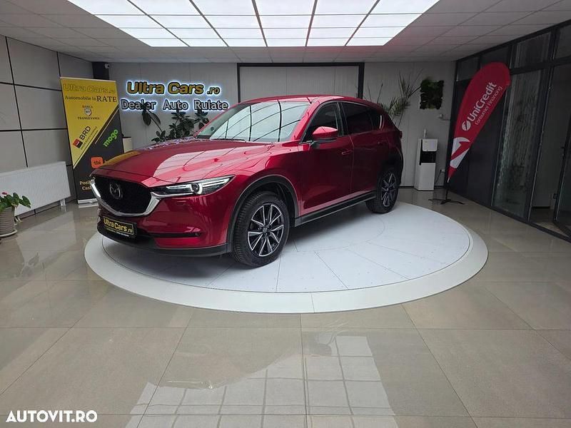 Culoarerosu Utilizat 2017 Mazda CX-5 Sports-Line SUV | 15.750 EUR (Scump) - Imagine 1/4