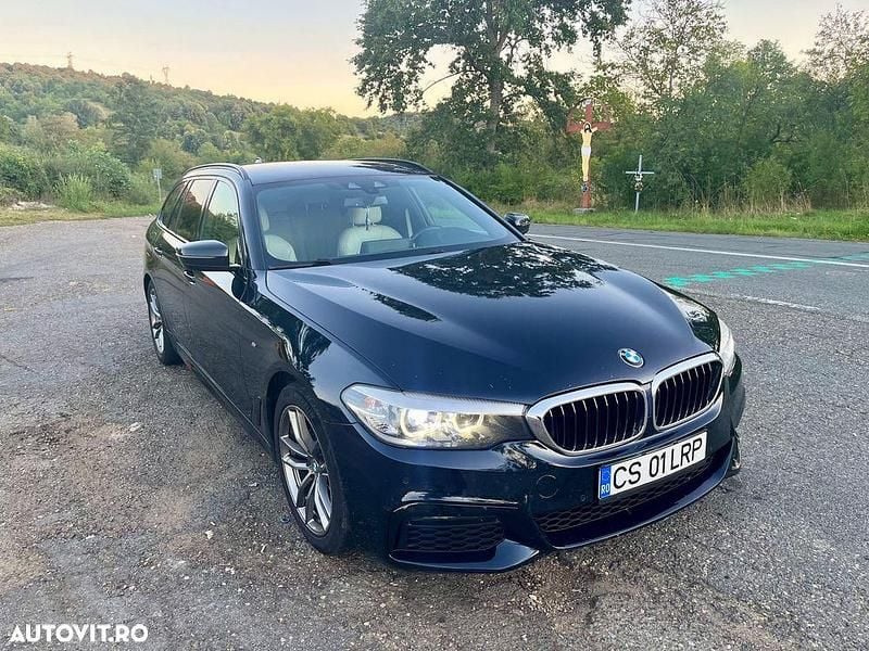 Second-hand BMW 520 M Sport 190 CP (139 kW) 2019 Culoarealbastru Break
