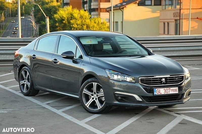 Gri Utilizat 2016 Peugeot 508 GT Berlinǎ | 10.900 EUR (Preț OK) - Imagine 1/4