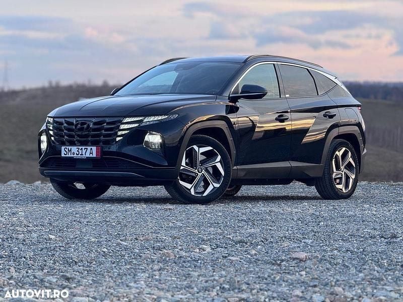 Culoarenegru Utilizat 2021 Hyundai Tucson SUV | 26.999 EUR - Imagine 1/4
