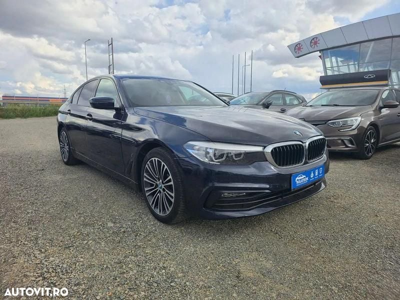 Culoarealbastru Utilizat 2019 BMW 530e Comfort Edition Berlinǎ | 23.900 EUR (Preț bun) - Imagine 1/4