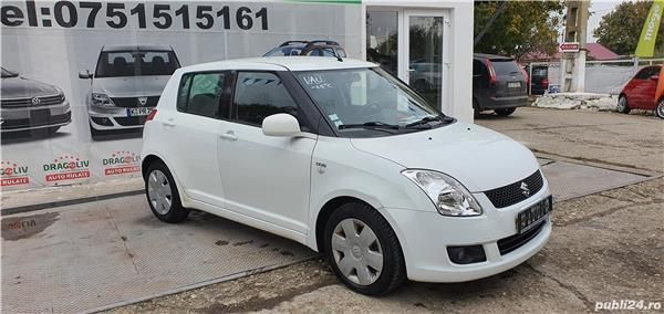 Second-hand Suzuki Swift 75 CP (55 kW) 2010 Alb Hatchback