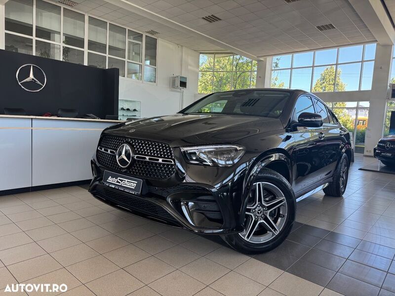 Negru Utilizat 2024 Mercedes GLE350 Advanced Plus Coupe | 95.081 EUR - Imagine 1/4