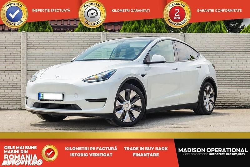 Alb Utilizat 2023 Tesla Model Y Long Range SUV | 39.950 EUR (Preț bun) - Imagine 1/4