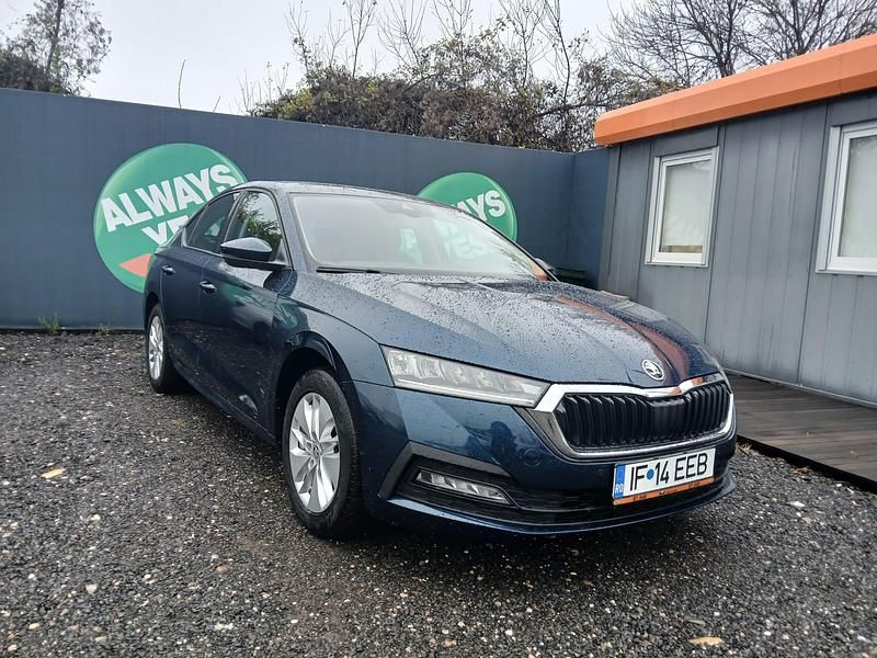 Second-hand Skoda Octavia Ambition 110 CP (80 kW) 2022 Albastru Berlinǎ
