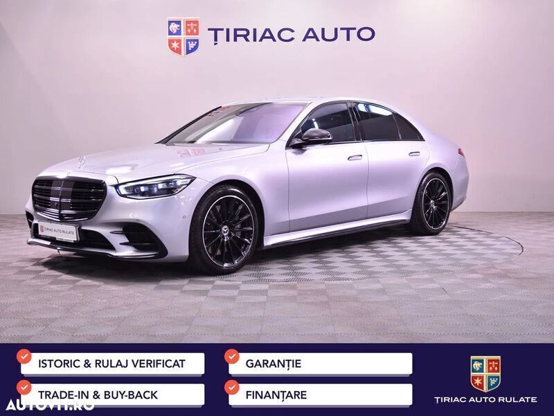 Gri Utilizat 2021 Mercedes S580 Berlinǎ | 92.990 EUR - Imagine 1/4
