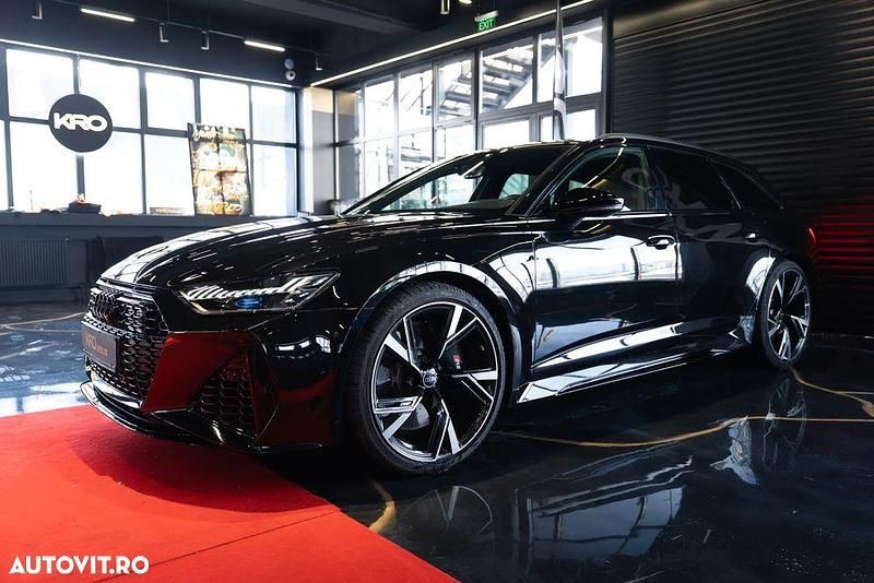 Culoarenegru Utilizat 2024 Audi RS6 Comfort Break | 108.888 EUR (Super Preț) - Imagine 1/4