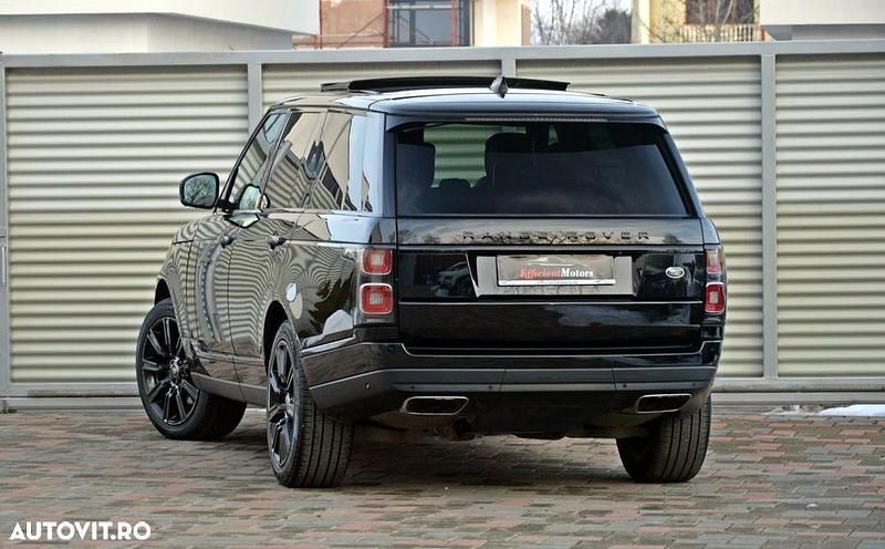 Second-hand Land Rover Range Rover Vogue 404 CP (297 kW) 2019 Negru SUV