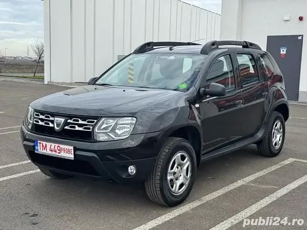 Negru Utilizat 2018 Dacia Duster SUV | 8.500 EUR (Super Preț) - Imagine 1/4
