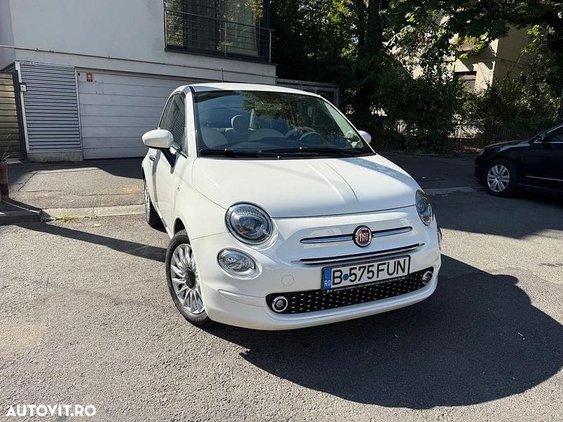Culoarealb Utilizat 2019 Fiat 500C Lounge Cabrio | 11.000 EUR - Imagine 1/4