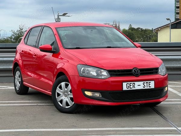 Second-hand VW Polo Comfortline 90 CP (66 kW) 2012 Rosu Hatchback