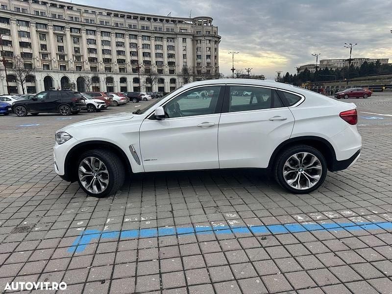 Second-hand BMW X6 258 CP (189 kW) 2015 Culoarealb SUV