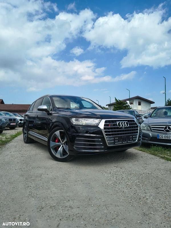 Negru Utilizat 2017 Audi SQ7 S-Line SUV | 36.990 EUR - Imagine 1/4