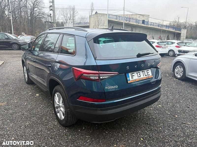 Second-hand Skoda Kodiaq Style 150 CP (110 kW) 2021 Culoarealbastru SUV