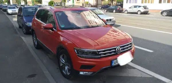 Portocaliu Utilizat 2017 VW Tiguan SUV | 19.500 EUR (Preț OK) - Imagine 1/4