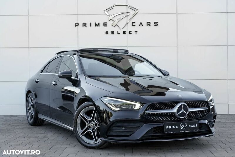 Negru Utilizat 2020 Mercedes CLA180 AMG line Berlinǎ | 27.975 EUR (Scump) - Imagine 1/4