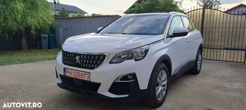 Alb Utilizat 2020 Peugeot 3008 SUV | 12.850 EUR (Preț bun) - Imagine 1/4
