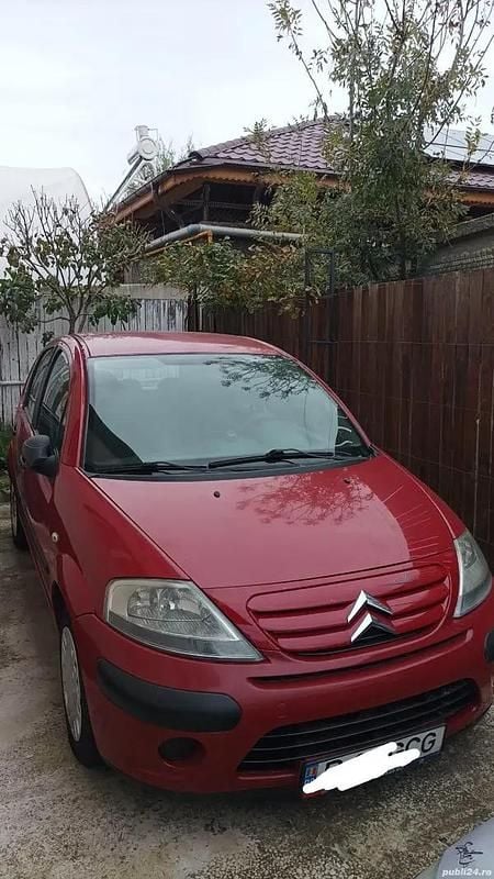 Rosu Utilizat 2006 Citroën C3 Hatchback | 2.200 EUR (Puțin scump) - Imagine 1/4