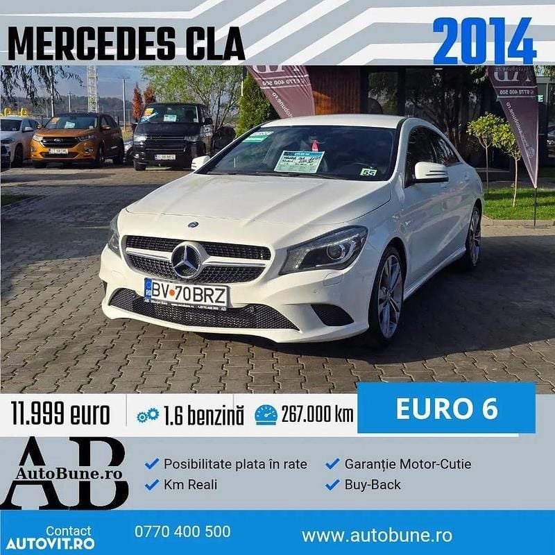 Culoarealb Utilizat 2014 Mercedes CLA180 Urban Berlinǎ | 11.999 EUR (Scump) - Imagine 1/4