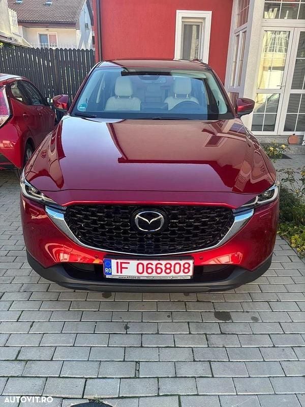 Culoarerosu Utilizat 2024 Mazda CX-5 Exclusive-Line SUV | 35.890 EUR - Imagine 1/4