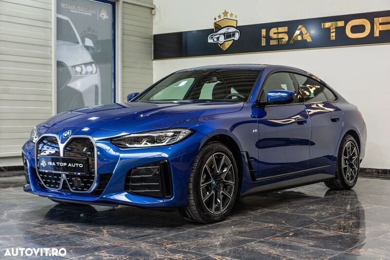Albastru Nouă 2024 BMW i4 Berlinǎ | 42.499 EUR (Super Preț) - Imagine 1/4