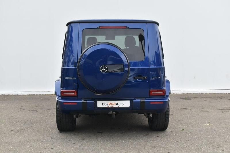 Second-hand Mercedes G63 AMG AMG 585 CP (430 kW) 2021 Albastru mediu  normal SUV