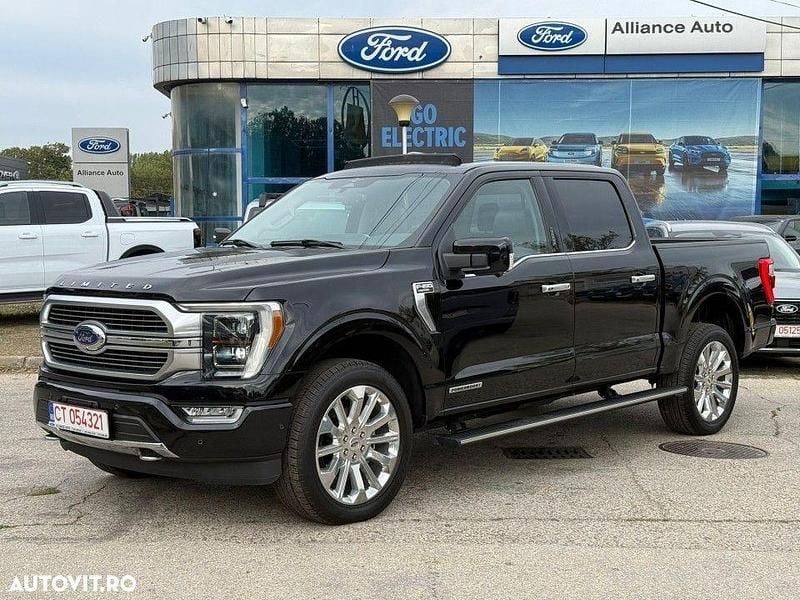 Culoarenegru Utilizat 2023 Ford F-150 Pickup | 89.528 EUR - Imagine 1/4