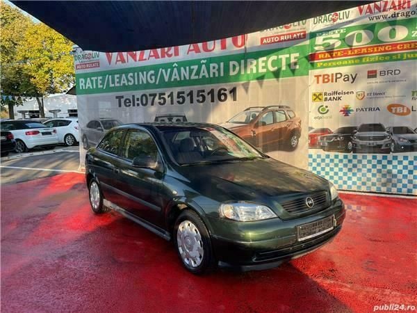 Second-hand Opel Astra 101 CP (74 kW) 2002 Verde Coupe