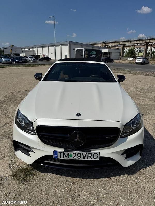 Second-hand Mercedes E53 AMG AMG 435 CP (319 kW) 2018 Culoarealb Cabrio