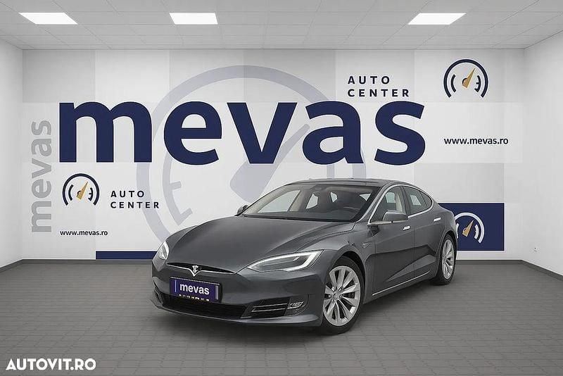 Gri Utilizat 2017 Tesla Model S Hatchback | 21.680 EUR - Imagine 1/4