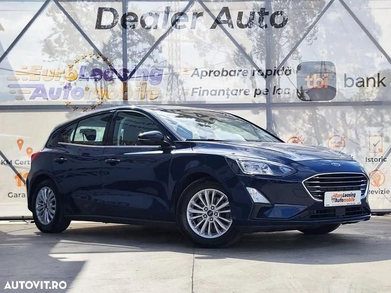 Culoarealbastru Utilizat 2020 Ford Focus Titanium Berlinǎ | 11.390 EUR (Preț bun) - Imagine 1/4
