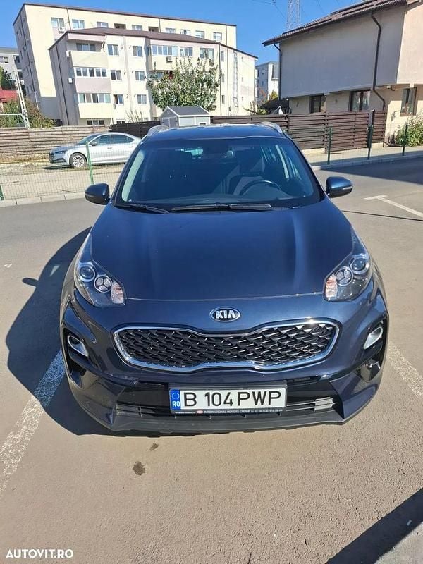 Culoarealbastru Utilizat 2019 Kia Sportage Classic SUV | 15.400 EUR (Preț bun) - Imagine 1/4