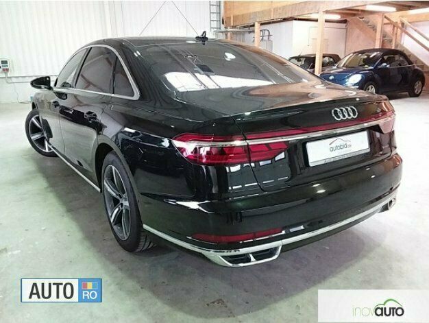 Negru Utilizat 2018 Audi A8 Berlinǎ | 64.990 EUR - Imagine 1/4
