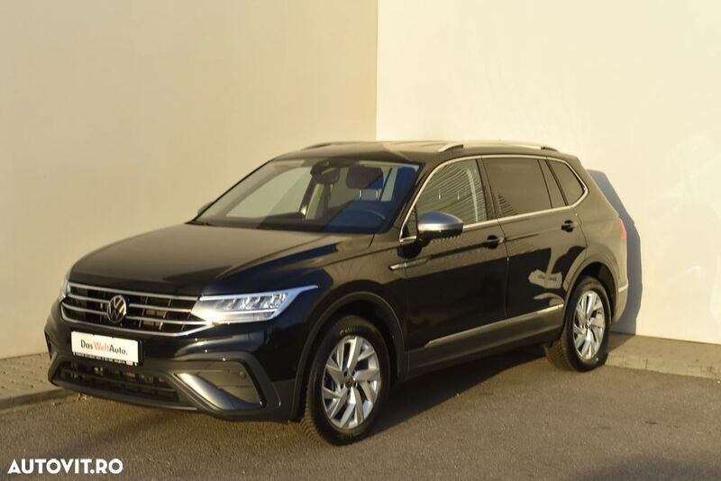 Negru Utilizat 2022 VW Tiguan Allspace Life SUV | 36.100 EUR - Imagine 1/4