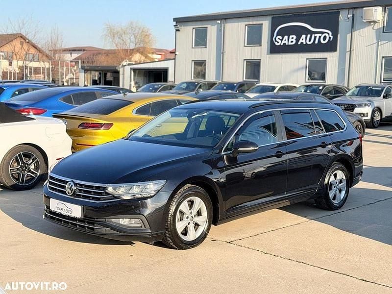 Second-hand VW Passat Comfortline 150 CP (110 kW) 2020 Culoarenegru Break