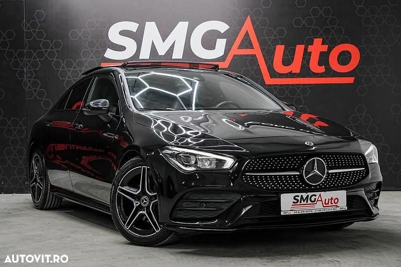Culoarenegru Utilizat 2021 Mercedes CLA180 AMG line Berlinǎ | 30.949 EUR (Scump) - Imagine 1/4