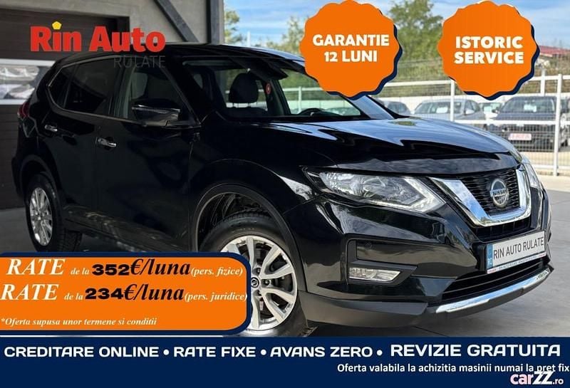 Culoarenegru Utilizat 2019 Nissan X-Trail Tekna SUV | 15.490 EUR (Preț bun) - Imagine 1/4