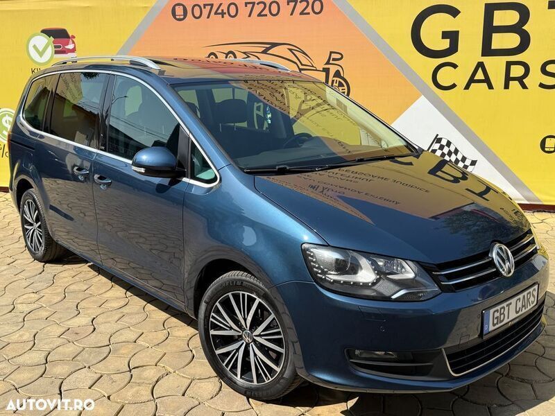Albastru Utilizat 2016 VW Sharan Allstar Monovolum | 17.490 EUR - Imagine 1/4