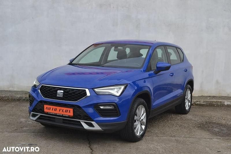 Culoarealbastru Utilizat 2022 Seat Ateca 4Drive SUV | 18.990 EUR (Preț bun) - Imagine 1/4