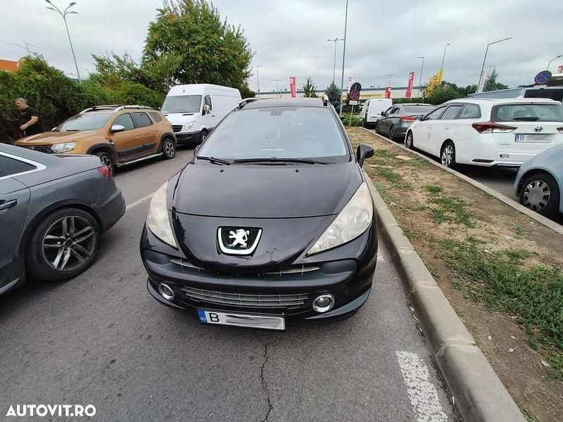 Culoarenegru Utilizat 2008 Peugeot 207 Active Break | 2.200 EUR (Preț OK) - Imagine 1/4